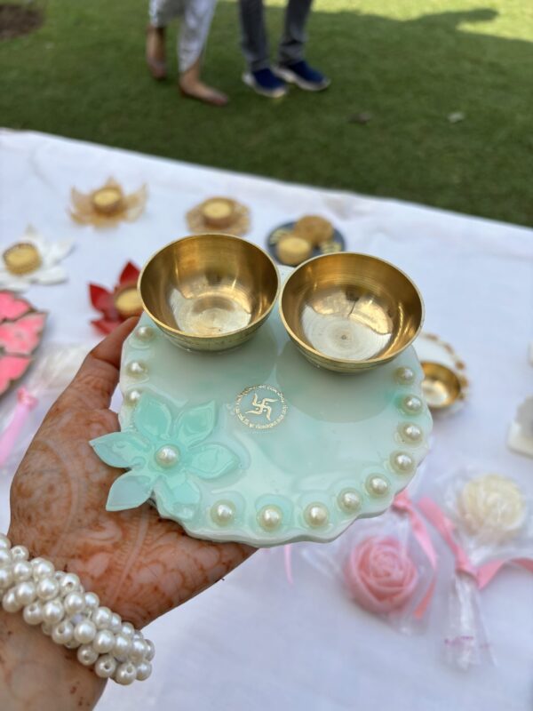 Beautiful Spiritual Mini Thali